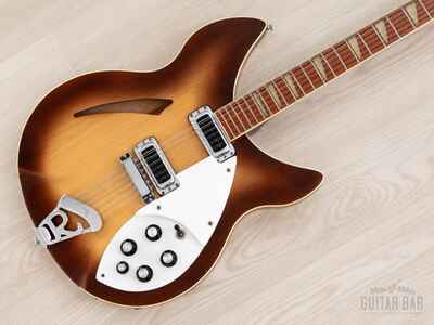 1980 Rickenbacker 360 / 12 WB OS 12-String Montezuma Brown w /  Case