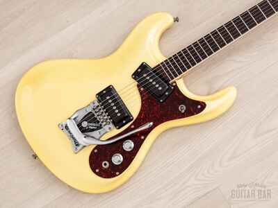 1965 Mosrite Ventures Model Vintage Guitar Pearl White w /  Vibramute, Case