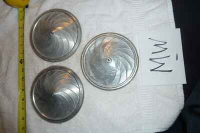 3 Vintage National Tri-cone Guitar Cones  - Item MW