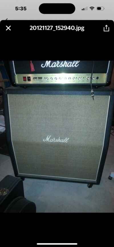 1971 Marshall Model No 1979 4x15 Cabinet( Cabinet Only. Head Not Included)