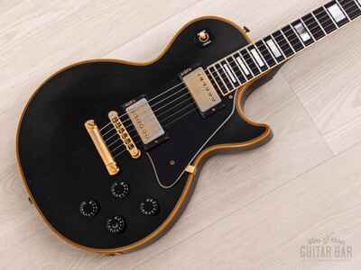 1984 Gibson Les Paul Custom Black Beauty Vintage Guitar w /  Tags, Tim Shaw PAF