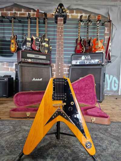 Commodore Korina Flying V Gloss Natural circa 1970??s Electric Guitar