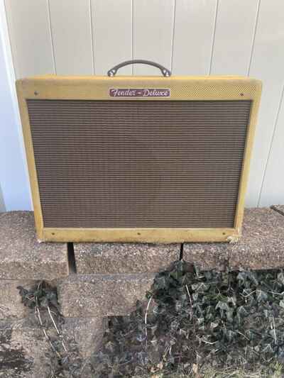 Fender Hot Rod Deluxe Guitar Amplifier Vintage Amp 1x12 Tube Combo Tweed