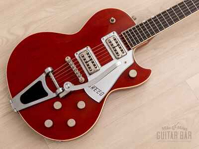 1988 Greco RJ-85 Roc Jet Vintage Guitar Cherry Red, Japan Fujigen