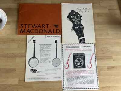 1974 STEWART MAC DONALD CATALOG  No 9 + 1978 CATALOG & MORE