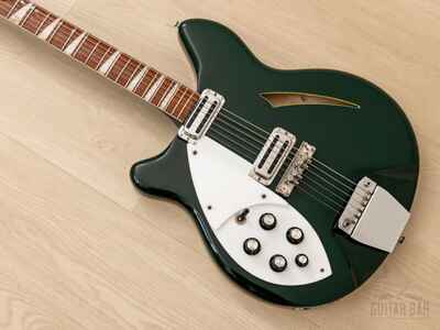 1966 Rickenbacker 365 Left-Handed Vintage Guitar British Racing Green w /  Case