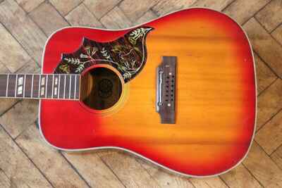 (Project) Lawsuit 1970s MIJ Antoria HFW-12  (Hummingbird) + Gibson Strings