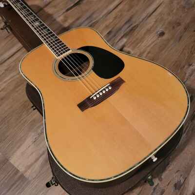 Takamine F-450S-B Acoustic Guitar 1976 Natural Spruce *Braz* Rosewood Excellent