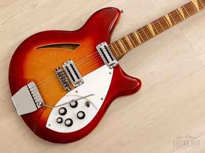 1966 Rickenbacker 365 Vintage Guitar Fireglo 100% Original w /  Accent Vibrato