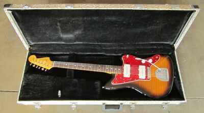 Vintage Fender Jazzmaster 1994 - Foto Flame w Snake Skin HSC Case