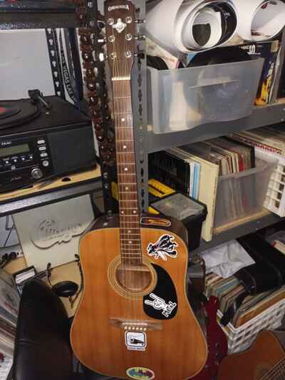 Odessa Acoustic Electric Guitar 1970s 80s