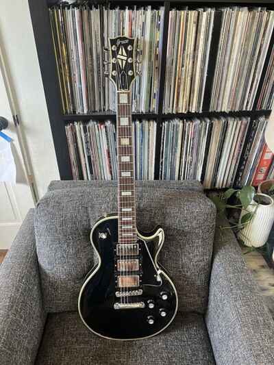 Greco EG 600 1979 Black Beauty Les Paul upgrades Electric Guitar MIJ Lawsuit