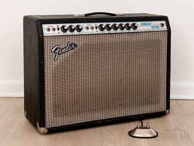 1974 Fender Vibrolux Reverb Silverface Vintage Tube Amp 2x10 w /  CTS Alnico, Ftsw