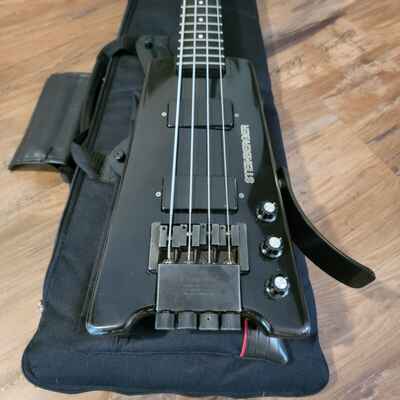 1984 Steinberger XL-2 Headless Bass Guitar Vintage W / Original Leg Rest CLEAN!