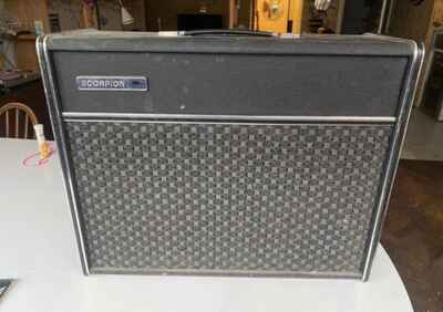 Carlsbro 1970s vintage - reverb amp Guitar Amp combo Scorpio