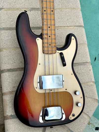 1958 Fender Precision Bass an incredible all original for the astute Collector !