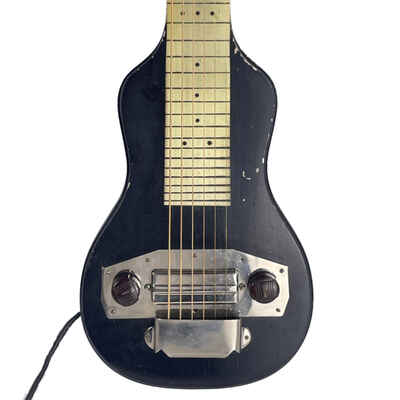 Silvertone Lap Steel Black 1950