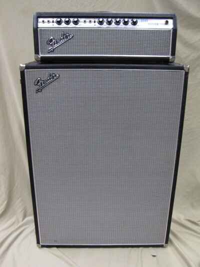 1968 Fender Bandmaster Head  /  Cab  /  Covers  /  Footswitch  .One Owner !