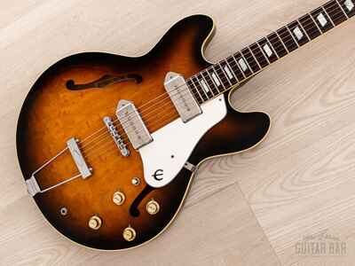 1983 Epiphone Casino Vintage Guitar Sunburst Figured, Japan Matsumoku