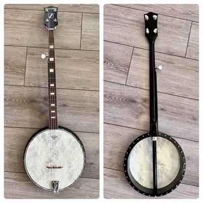 Vintage Harmony  Sovereign Reso-Tone 5 String Banjo Excellent Restored Upgraded￼