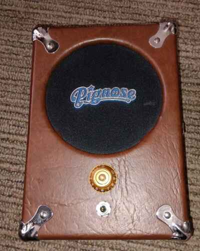 Pignose Mini Amplifier For Electric Guitar 7-100-R Vintage working