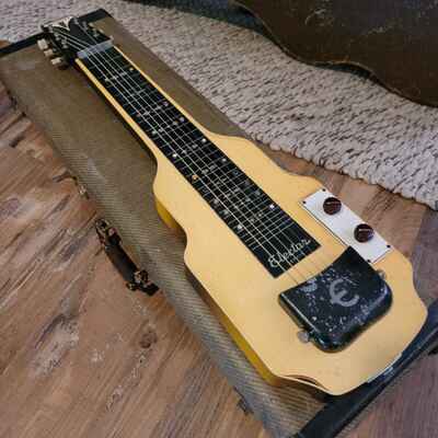 Epiphone Electar Zephyr Lap Steel Guitar Vintage 1951 Blonde All Original W / OHSC