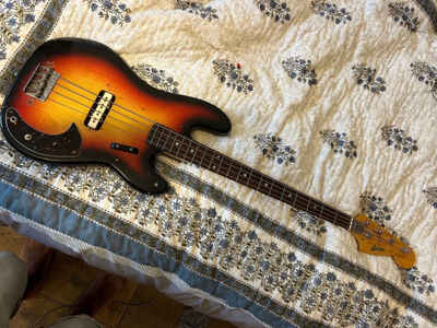 Antoria Jazz Bass Guitar Vintage 1970