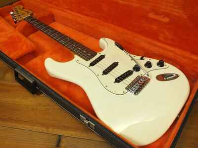 ** Squier by Fender JV 70s Stratocaster Olympic White * Japan, FujiGen 1983 **