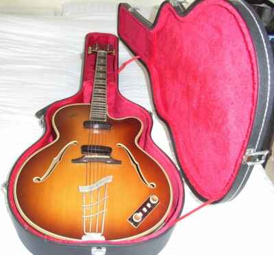 Hofner Committee vintage electro acoustic guitar