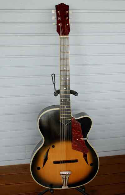 Vintage Japanese Archtop Guitar ?? Probably 1950s or 60s ?? Very Rare MIJ.