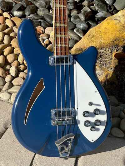 1979 Rickenbacker 4005 Bass in the infamous Azurglo its 1 of a kind & Minty !