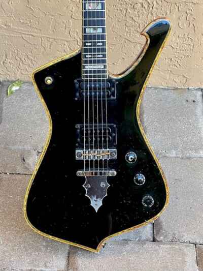 1980 Ibanez PS-10 Paul Stanley Signature a very beat sweet original example.