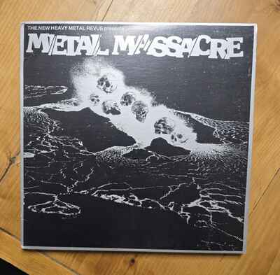 Metallica Metal Massacre First Pressing 1st Rare Ratt Crew 1982 Megadeth