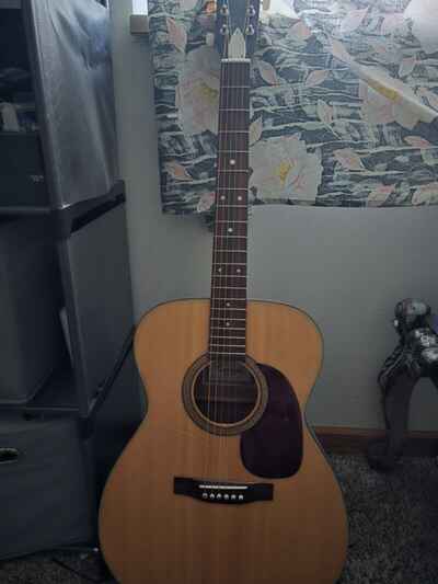 Vintage Conrad Full Size Acoustic Guitar Made in Japan 1970s