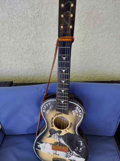 Vintage 1970s Jefferson Hopalong Cassidy 6-String Acoustic Guitar LIMITED #1671