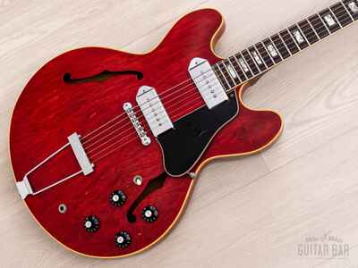 1968 Gibson ES-330 TDC Vintage Hollowbody Cherry "Long Neck, " Near Mint w /  Case