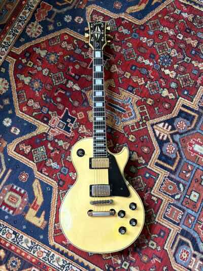 Gibson Les Paul Custom 1974 White Aged