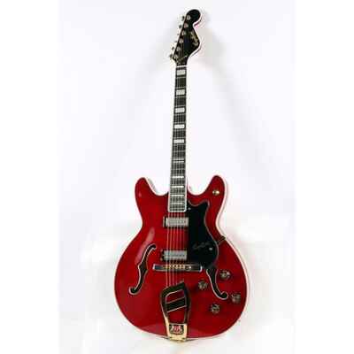 Hagstrom 67 Viking II Hollowbody Guitar Transparent Wild Cherry 197881072759 OB