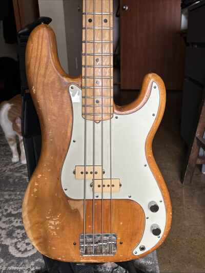 1975 Fender Precision Bass Natural W / HSC