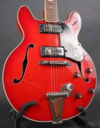 * PLEASE READ * Vintage Epiphone EA-250 Hollow Body Electric Guitar Japan - Red