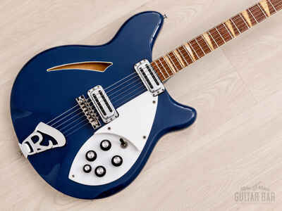 1967 Rickenbacker 360 Vintage Guitar Azureglo w /  Toaster Pickups, Case