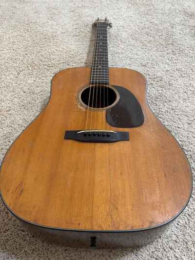 vintage Martin guitar