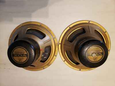 Vox Gold Bulldog Speakers 16 ohm Ship World Wide