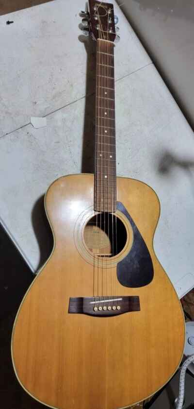 Vintage 1980 Yamaha FG-331 Grand Concert Acoustic Guitar