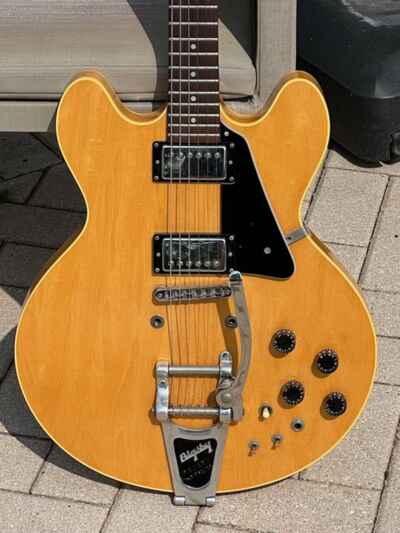 1981 Gibson ES-335 "Moog Prototype" Big Blonde Bad Boy 1 of a kind & Minty !