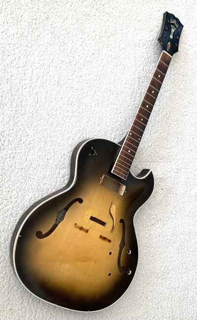 1959 Guild T-100D Slim Jim Electric Guitar Husk Made in USA