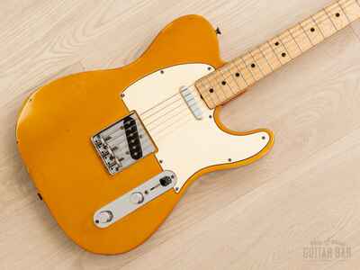 1969 Fender Telecaster Vintage Guitar Olympic White, Ash Body w /  Case