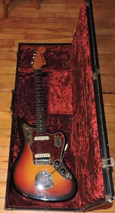 Original 1962 Fender USA Jaguar Sunburst