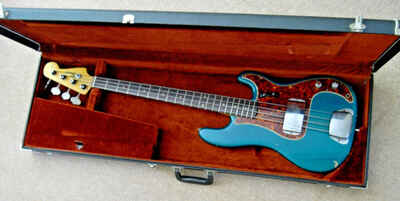 1961 Fender  Precision Bass Guitar Sherwood Green Rosewood Board Vintage Case