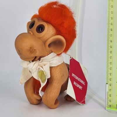Troll Lovable Uglies Doll 1967 LEPRECHAUN LTD Gorgeous Gorilla IRELAND RARE